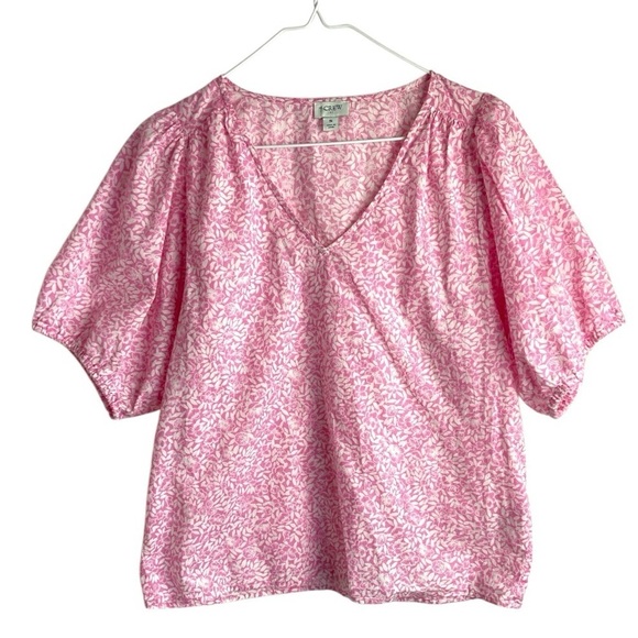 J. Crew Factory Floral Blouse - Picture 1 of 12